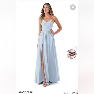 Azazie Mist Bridesmaid dress Cora